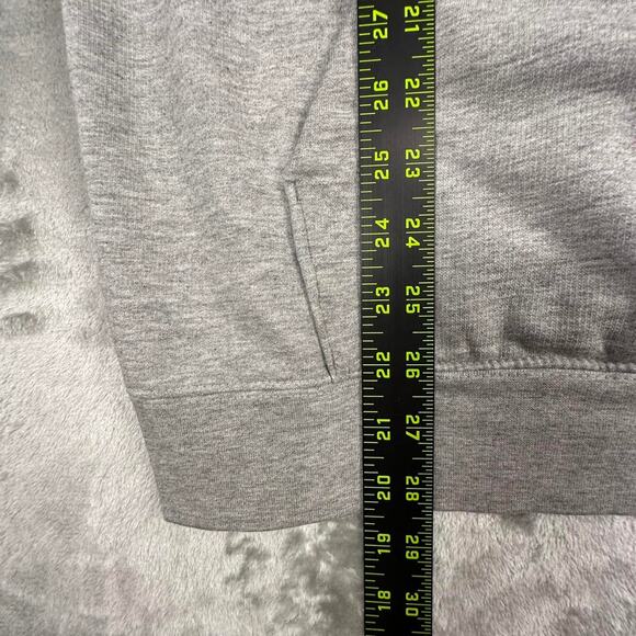 Vintage Y2K Billabong Light Grey Big Logo Print Surf Graphic Pullover Hoodie L - Picture 4 of 6